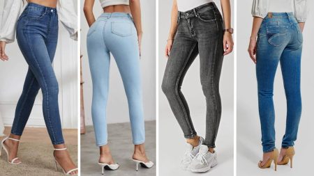 jean slim femme