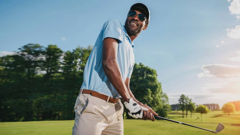 golfeur mode vêtements et accessoires de golf pour homme