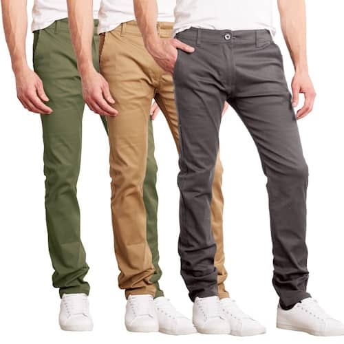 Pantalon chino pour homme