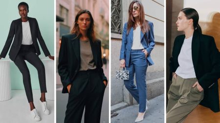 Mode femme : comment combiner costume et t-shirt pour un look cool ?