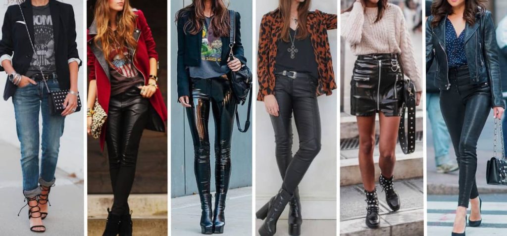 style vestimentaire femme glam-rock