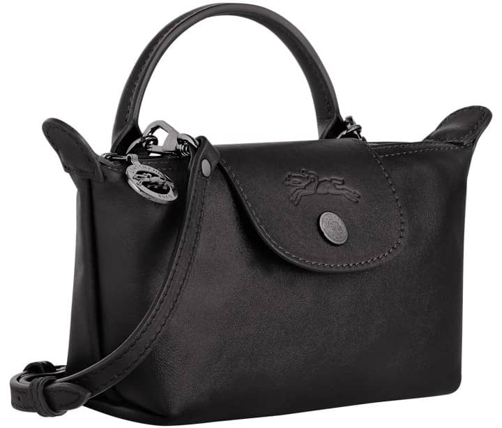 xs pliage xtra pochette en cuir pour femme longchamp