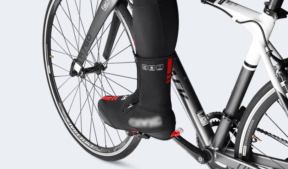 couvres chaussures de vélo hiver